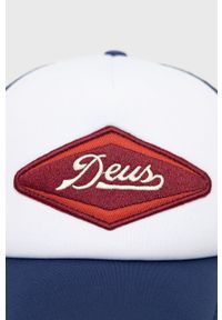 Deus Ex Machina czapka kolor granatowy z aplikacją. Kolor: niebieski. Wzór: aplikacja