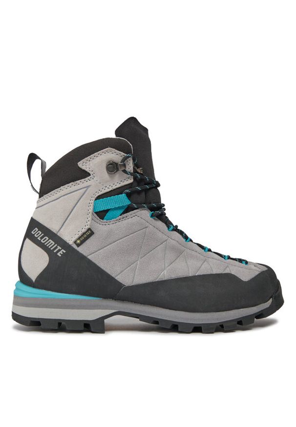 Dolomite Trekkingi Crodarossa W'S Hi Close Fit Gtx GORE-TEX 289242 Szary. Kolor: szary. Materiał: zamsz, skóra