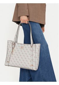 Guess Torebka HWEQG9 51023 Écru. Materiał: skórzane #4