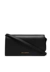 Karl Lagerfeld - KARL LAGERFELD Torebka B2W30268 Czarny. Kolor: czarny. Materiał: skórzane #4