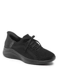 skechers - Skechers Sneakersy Brilliant Path 149710/BBK Czarny. Kolor: czarny. Materiał: materiał #3