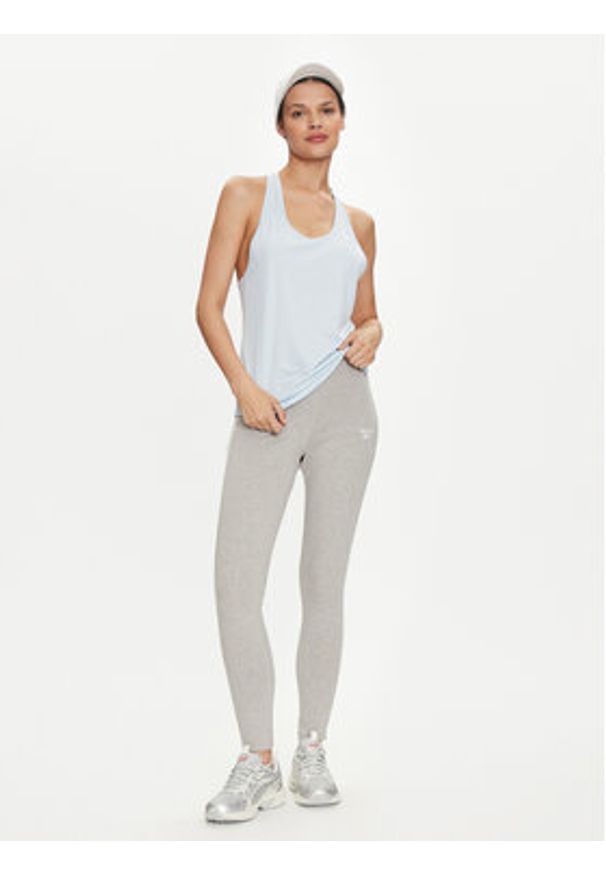Reebok Top Id Train Mesh Back Tank 100035728 Niebieski Regular Fit. Kolor: niebieski. Materiał: syntetyk