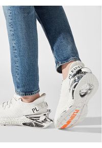 Plein Sport Sneakersy The Scratch FABS USC0335 PTE003N Biały. Kolor: biały. Materiał: materiał #4