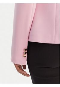 Fracomina Marynarka FR26SJ1001W42901 Różowy Regular Fit. Kolor: różowy. Materiał: syntetyk #4