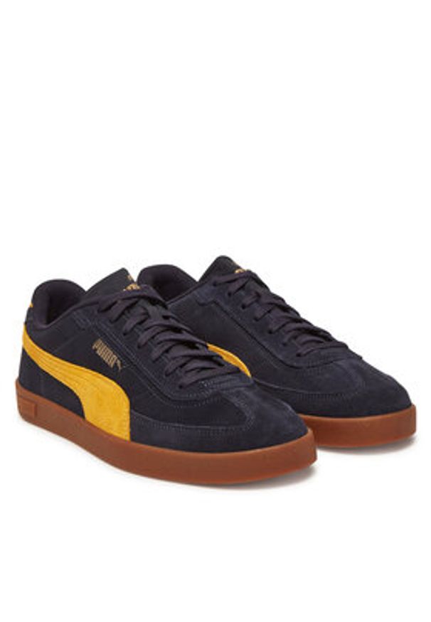Puma Sneakersy Puma Club II Era Suede 400717 02 Granatowy. Kolor: niebieski. Materiał: skóra, zamsz. Model: Puma Suede
