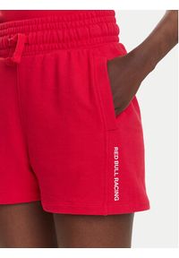 Pepe Jeans Szorty sportowe Red Bull Racing RL800008 Czerwony Relaxed Fit. Kolor: czerwony. Materiał: bawełna