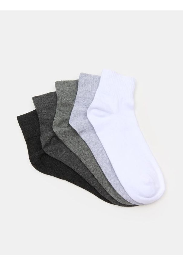 Sinsay - Skarpetki 5 pack - wielobarwny