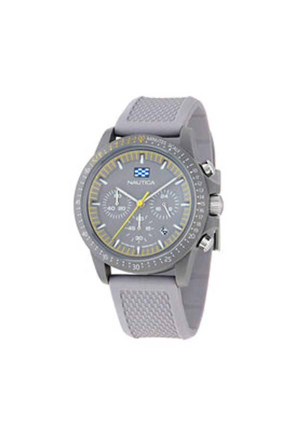 Nautica Zegarek Nautica One NAPNOF4S2 Szary. Kolor: szary