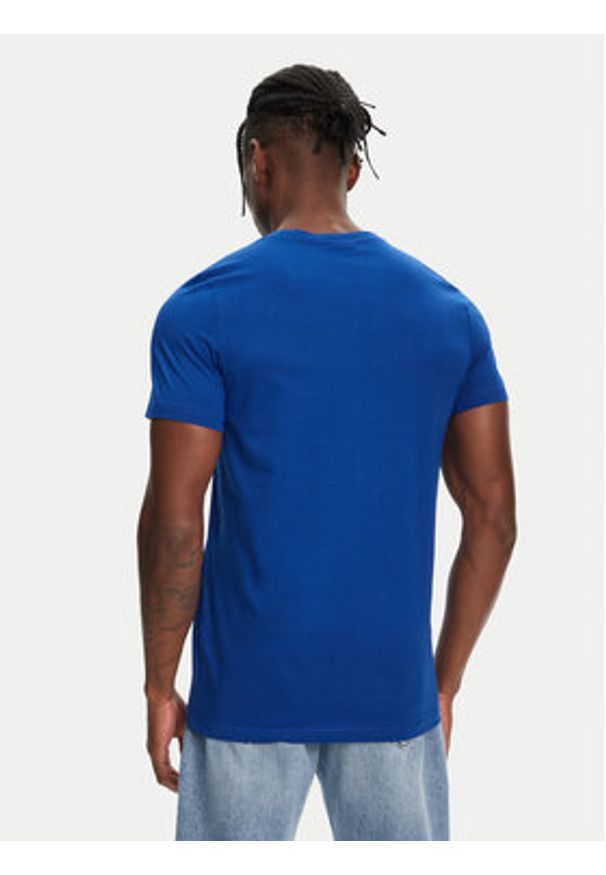 Robe di Kappa T-Shirt Luc 611187W Niebieski Regular Fit. Kolor: niebieski. Materiał: bawełna