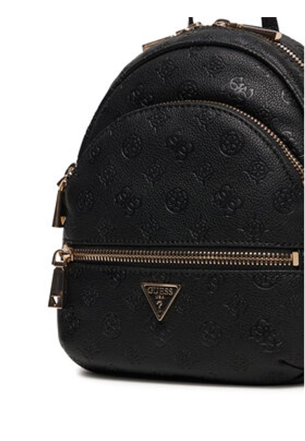 Guess Plecak HWPD71 18320 Czarny. Kolor: czarny. Materiał: skóra