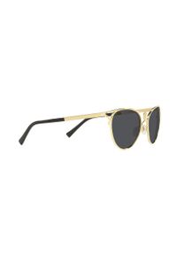 VERSACE - Versace okulary przeciwsłoneczne damskie kolor złoty. Kolor: złoty #3
