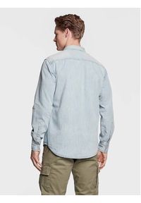 Replay Koszula jeansowa M4860B.000.26C Niebieski Regular Fit. Kolor: niebieski. Materiał: jeans, bawełna #4
