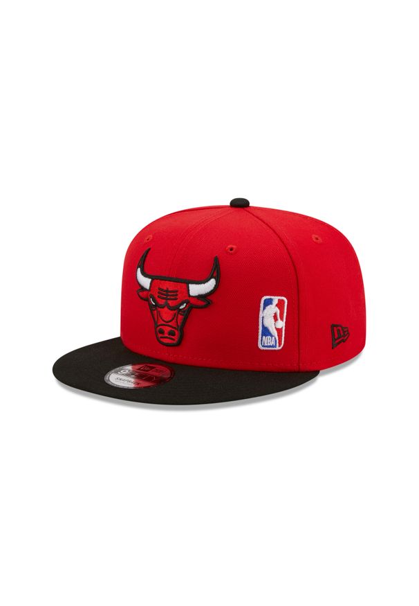 New Era - Czapka 9fifty Chicago Bulls. Kolor: czerwony, wielokolorowy, czarny