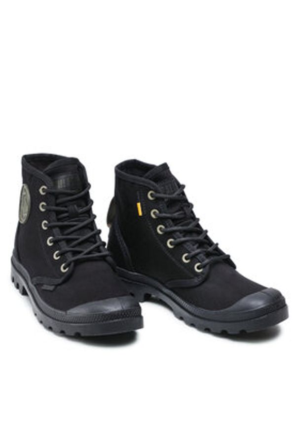 Palladium Trapery Pampa Hi Htg Supply 77356-001-M Czarny. Kolor: czarny. Materiał: materiał
