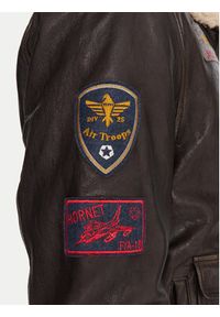 Milestone Kurtka skórzana MSMatti 531070 60400 Czarny Regular Fit. Kolor: czarny. Materiał: skóra #4