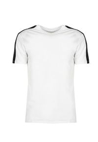 Les Hommes T-shirt | LF224100-0700-1009 | Round Neck | Mężczyzna | Biały. Okazja: na co dzień. Kolor: biały. Materiał: bawełna. Wzór: aplikacja. Styl: casual #6