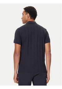 BOSS Polo Mirror QZ 50548653 Granatowy Relaxed Fit. Typ kołnierza: polo. Kolor: niebieski. Materiał: bawełna #4