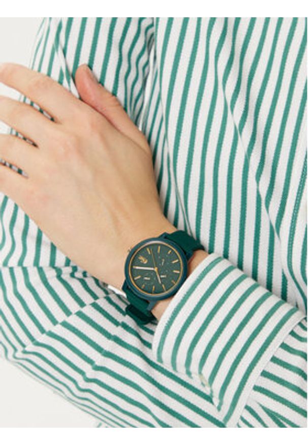 Lacoste Zegarek Multi 2001329 Zielony. Kolor: zielony