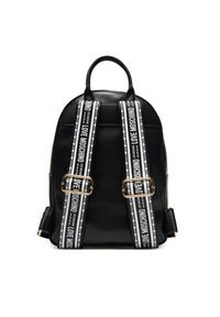 Love Moschino - LOVE MOSCHINO Plecak JC4222PP0MKF0000 Czarny. Kolor: czarny. Materiał: skóra