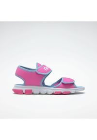 Buty do chodzenia dla dzieci Reebok Wave Glider Iii. Kolor: biały, wielokolorowy, różowy, niebieski. Materiał: materiał, syntetyk
