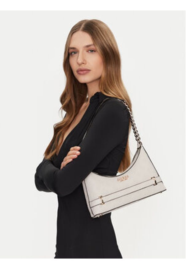 Guess Torebka HWPD96 30180 Écru. Materiał: skórzane