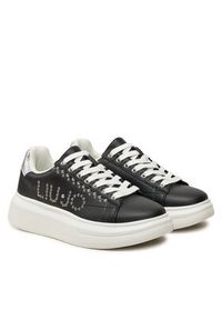 Liu Jo Sneakersy F4755 EX096 Czarny. Kolor: czarny. Materiał: skóra #8