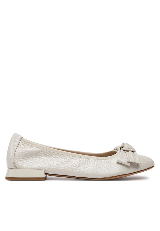 Baleriny Caprice. Kolor: kremowy