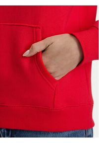 Tommy Jeans Bluza DW0DW19958 Czerwony Regular Fit. Kolor: czerwony. Materiał: bawełna #5