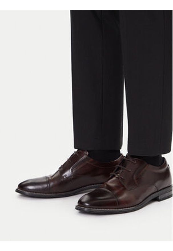 Bugatti Półbuty 311-AO501-1000 Brązowy. Kolor: brązowy. Materiał: skóra