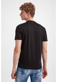 T-shirt DSQUARED2. Materiał: bawełna. Długość rękawa: krótki rękaw. Długość: krótkie. Wzór: nadruk #4