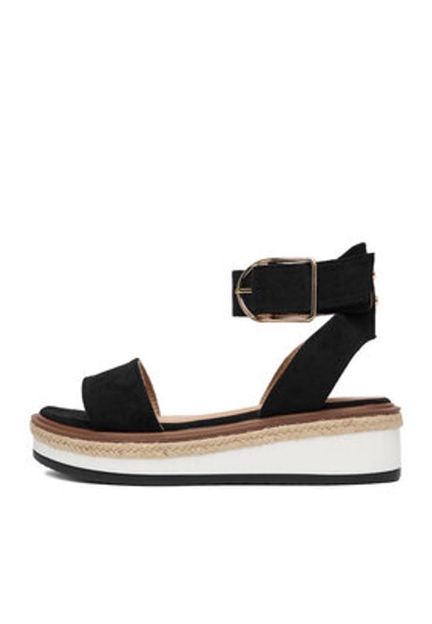 DeeZee Sandały CEO-WS091-01 Czarny. Kolor: czarny. Materiał: materiał