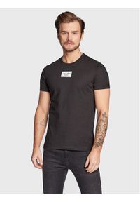 T-Shirt Calvin Klein Jeans. Kolor: czarny. Materiał: bawełna #1