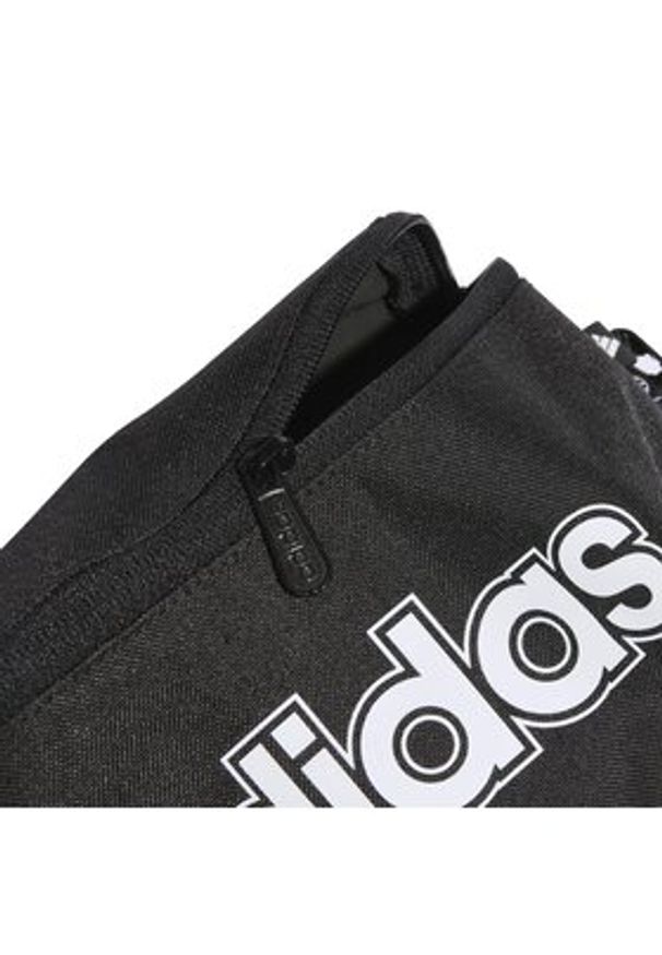 Adidas - adidas Saszetka nerka Classic Foundation Waist Bag HT4777 Czarny. Kolor: czarny. Materiał: materiał
