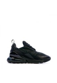 Buty Dorosły Nike Air Max 270 czarny. Okazja: na co dzień. Kolor: czarny. Materiał: syntetyk, tkanina, materiał. Styl: casual