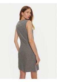 Guess Sukienka koktajlowa Doris W4BK11 WGIF2 Szary Slim Fit. Kolor: szary. Materiał: syntetyk, wiskoza. Styl: wizytowy