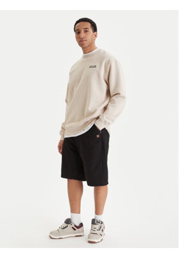 DC Shoes Szorty jeansowe EDYWS03167 Czarny Wide Leg. Kolor: czarny. Materiał: bawełna
