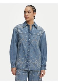 Liu Jo Koszula jeansowa UA6145 D0313 Niebieski Regular Fit. Kolor: niebieski. Materiał: bawełna #1