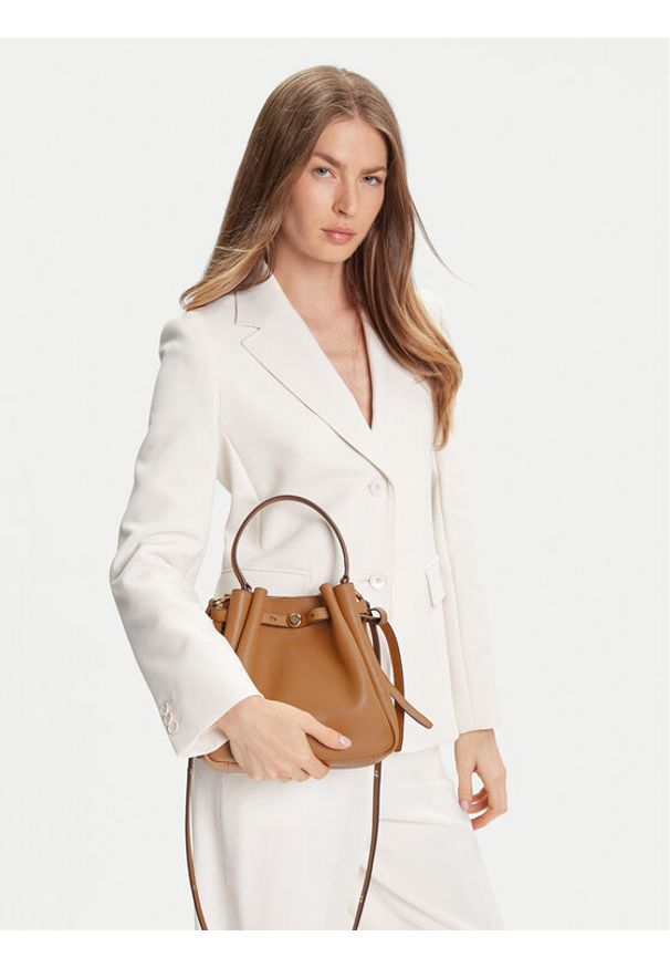 Tory Burch Torebka 166982 Brązowy. Kolor: brązowy. Materiał: skórzane