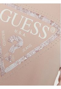 Guess Bluza W5RQ09 K8802 Różowy Regular Fit. Kolor: różowy. Materiał: bawełna #5