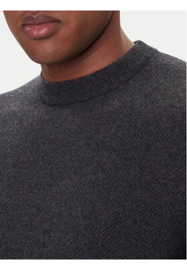 BOSS Sweter Ebenji 50528300 Czerwony Regular Fit. Kolor: czerwony. Materiał: wełna