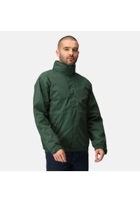 Regatta - Męska wodoodporna ocieplana kurtka Dover. Kolor: szary. Sezon: zima. Sport: turystyka piesza #1