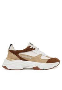 Love Moschino - LOVE MOSCHINO Sneakersy JA15246G1NIQF10B39 Kolorowy. Materiał: skóra, zamsz. Wzór: kolorowy #1