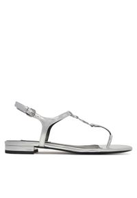 Karl Lagerfeld - KARL LAGERFELD Sandały KL82515 Srebrny. Kolor: srebrny. Materiał: skóra