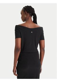 Guess Bluzka W6GP12 K2935 Czarny Regular Fit. Kolor: czarny #5