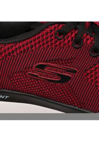 skechers - Skechers Sneakersy Brisbane 232057/RDBK Bordowy. Kolor: czerwony. Materiał: materiał