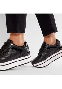 Guess Sneakersy Hansin FL5HNS PEL12 Czarny. Kolor: czarny. Materiał: skóra #7