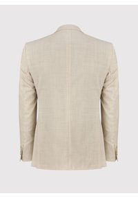 Pako Lorente - PAKO LORENTE – Wełniana marynarka garniturowa w kolorze beżowym. Kolor: beżowy. Materiał: wełna #2