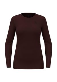 Bluza termoaktywna damska Odlo Merino 260 BL Top Crew Neck LS. Kolor: czerwony