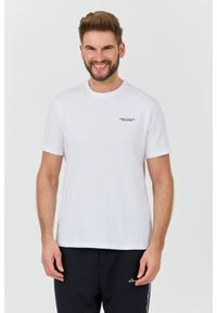 Armani Exchange - ARMANI EXCHANGE Biały t-shirt. Kolor: biały #1