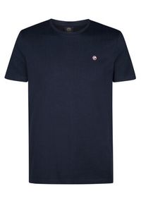 Petrol Industries T-Shirt M-ROS-TSR002 Granatowy Regular Fit. Kolor: niebieski. Materiał: bawełna #7